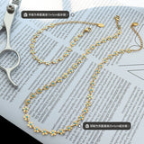 18K Gold Plated Blue Enamel Flower Necklace & Bracelet – Minimalist Luxury Jewelry