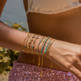 Star Moon Dainty Bracelet