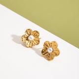 Flower Ear Cuffs