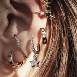 Minimal North Star Stud