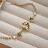 Emerald Forest Dreams Birthstone Bracelet