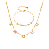 Amour Necklace & Bracelet