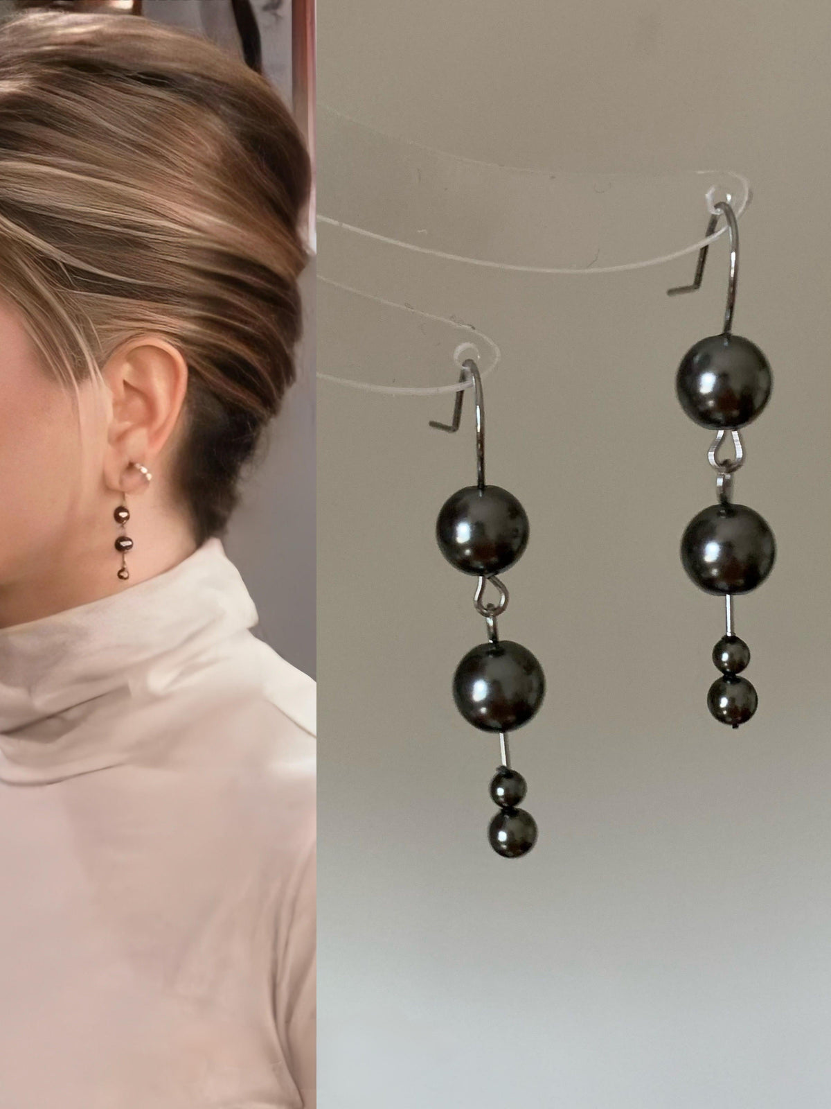 baroque pearl earrings