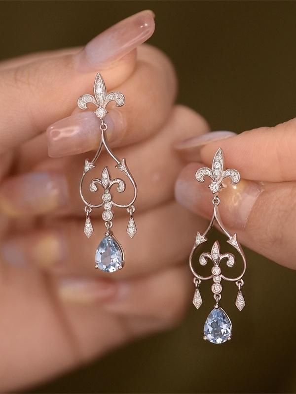 vintage drop earrings