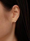 S925 Sterling Silver Star Stud Earrings