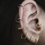 Twisted Rope Cartilage Hoop