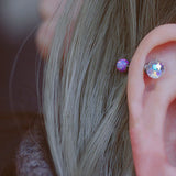 Aurora Opal Chunky Stud