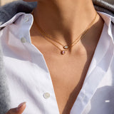 Marquise Pendant Necklace