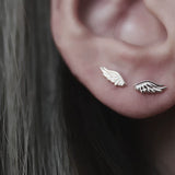 Angel Wing Mini Stud