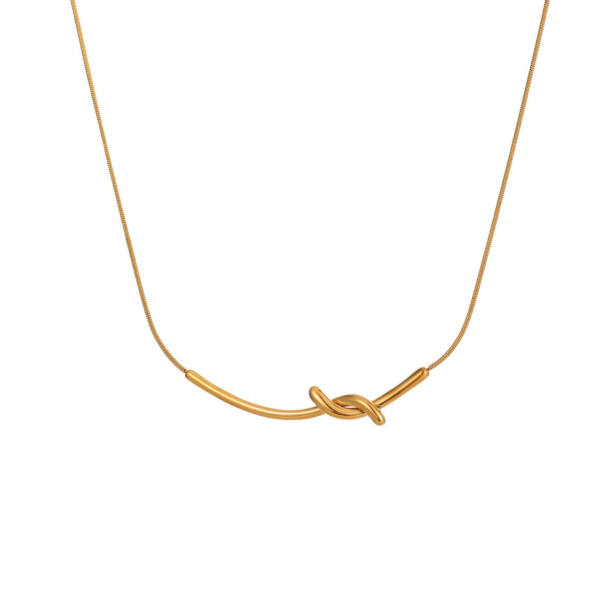 Twist Knot Necklace