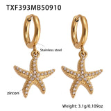 Starfish Crystal Ring