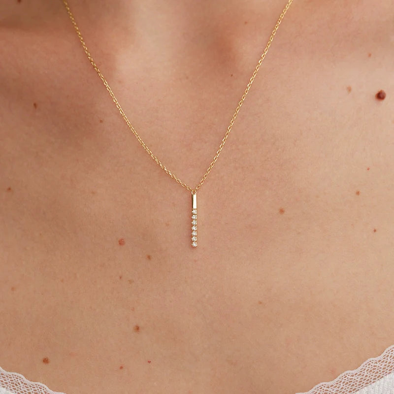 S925 Sterling Silver Comet Tassel Necklace