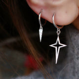 Asymmetrical North Star Ear Cuff
