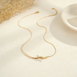 Twist Knot Necklace