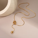 Geometric Circle Pendant Necklace