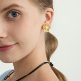 Flower Ear Cuffs