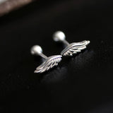 Angel Wing Mini Stud