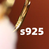 Colorful Cross Cartilage Hoop
Sterling Silver Colorful Cross Cartilage Hoop Earring, Sweet Cool Style Dainty Ear Cuff Jewelry