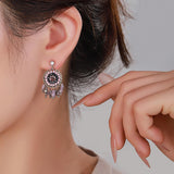 beads dangle earrings