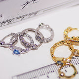 Cool Blue Stackable Ear Cuff