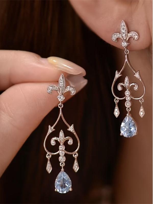 vintage drop earrings