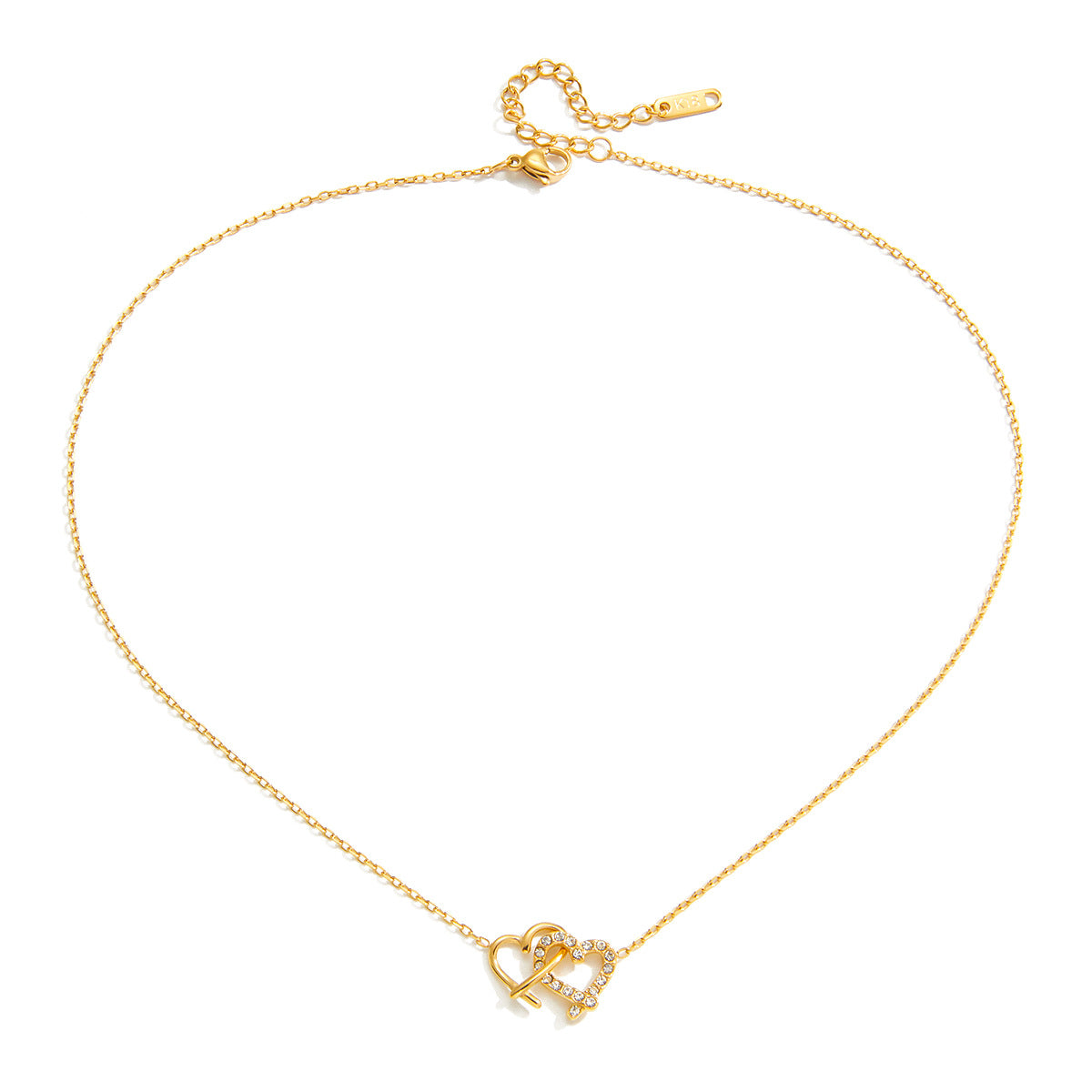 Interlocking Heart Necklace