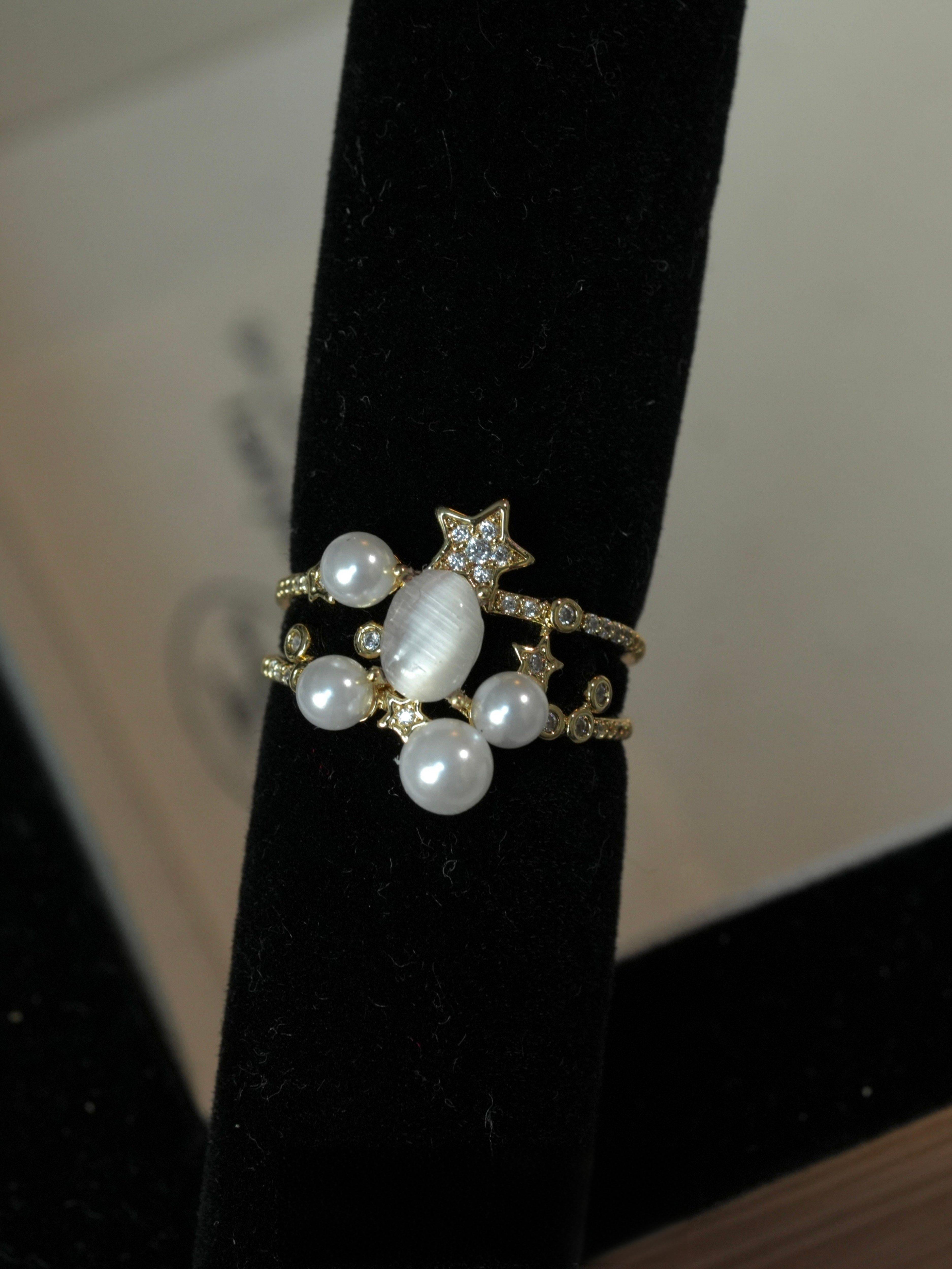 art deco cocktail ring