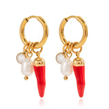 Luxury Chili Pepper Earrings