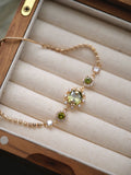 Emerald Forest Dreams Birthstone Bracelet