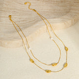 Minimalist Titanium Steel Necklace