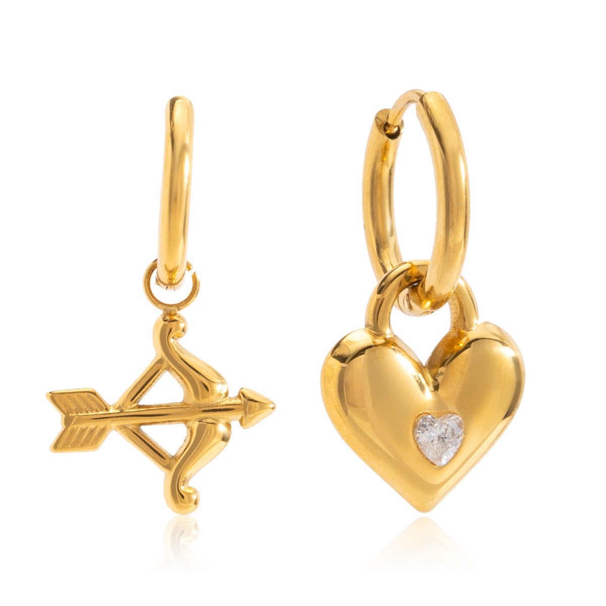 Heart & Arrow Earrings