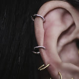 Twisted Rope Cartilage Hoop