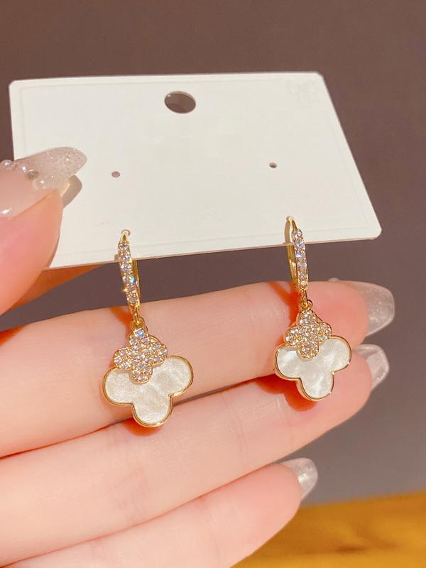 heart charm hoop earrings