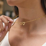 Interlocking Heart Necklace