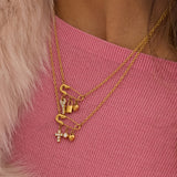 Paperclip Charms Necklace