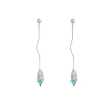 Original Lily of the Valley Long Pendant Earrings