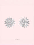 Firework Snowflake Earrings