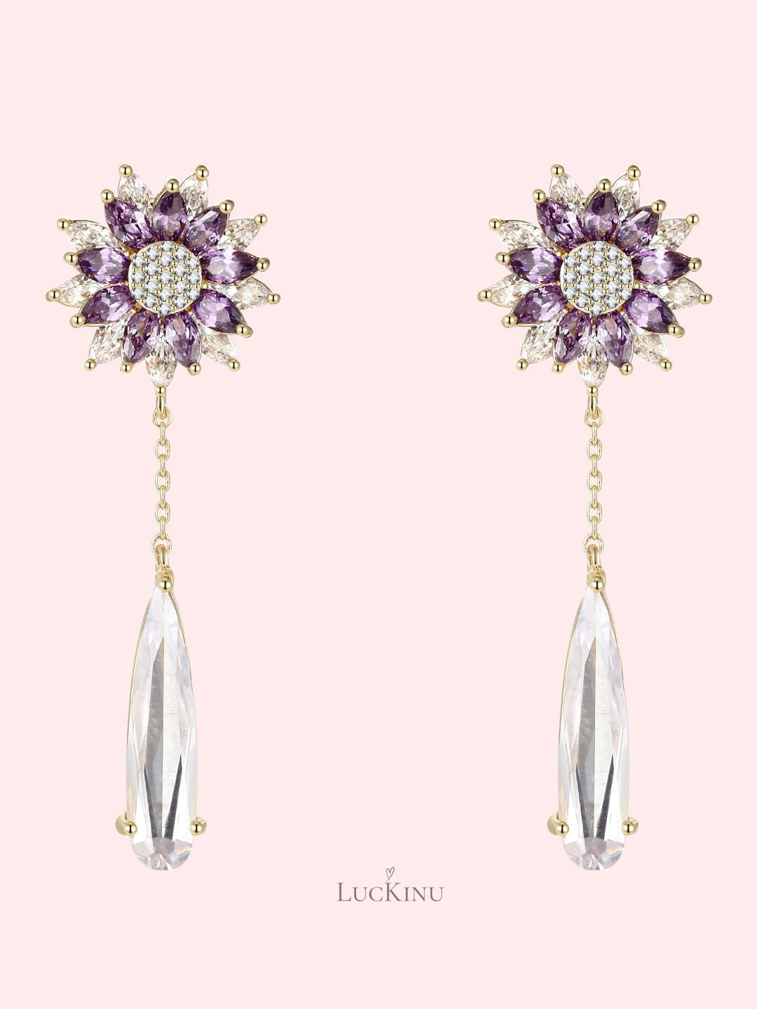 Monet Garden Lily Earrings