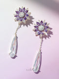 Monet Garden Lily Earrings