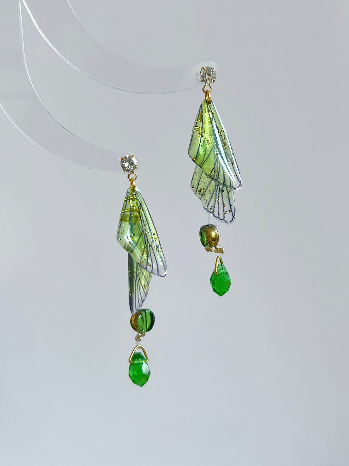 Robin Earring Green