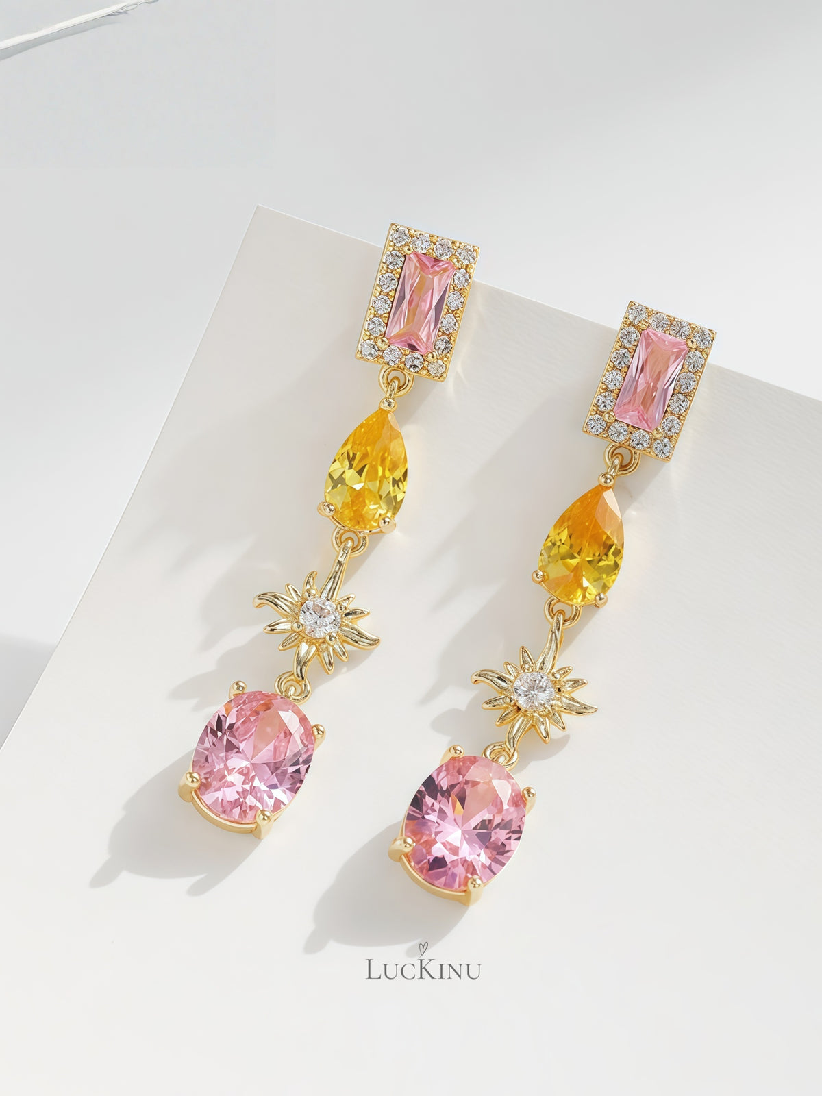 Luminous Whisper Tassel Earrings