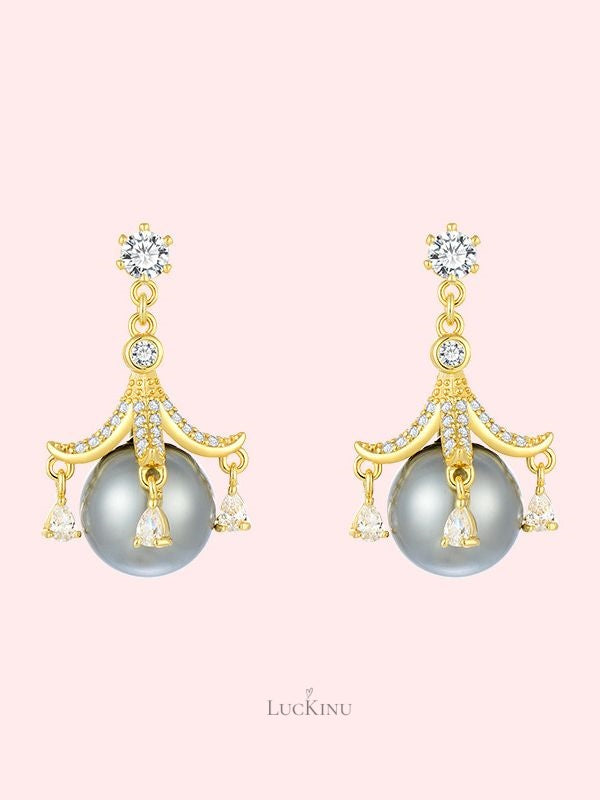 Princess Pearl Earrings