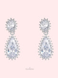 Classic Sparkle Teardrop Earrings
