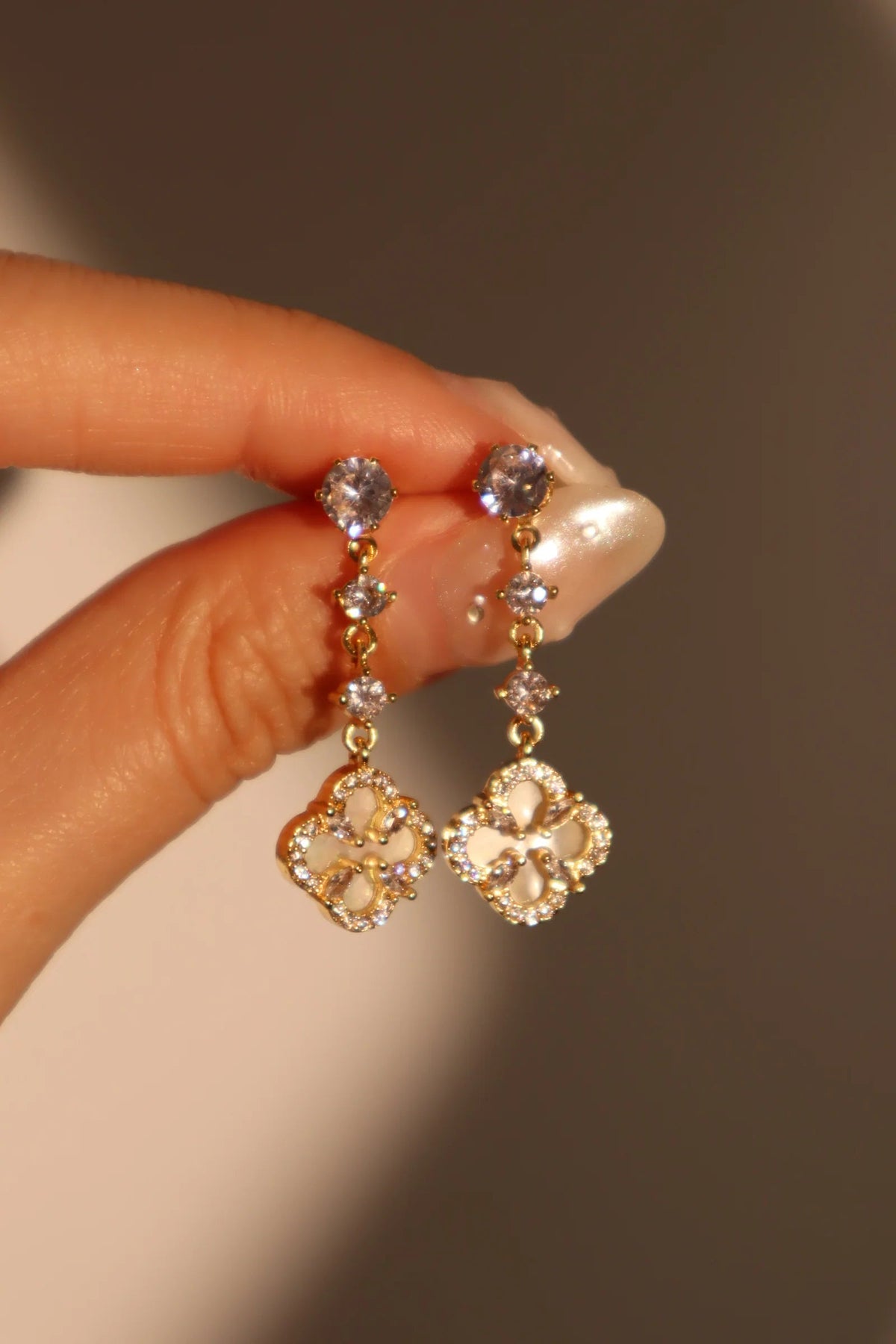 heart charm hoop earrings