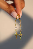 bridal teardrop earrings